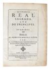 (PUEBLA--1643.) Palafox y Mendoza, Juan de. Historia real sagrada, luz de principes, y subditos.